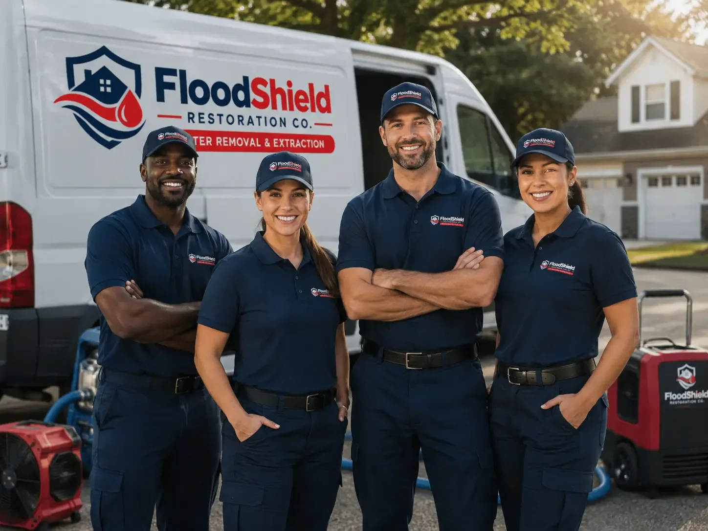 Flood Damage Restoration company in Woodville, OH