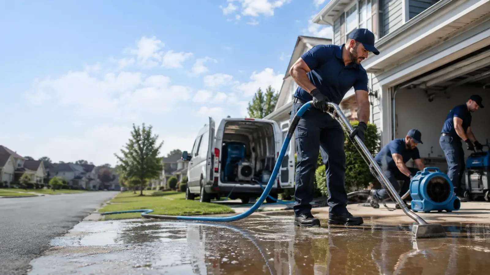 Flood Damage Restoration in Woodville, OH